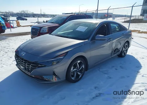 2023 Hyundai Elantra Limited z USA, uszkodzony, nr VIN KMHLP4AG9PU507666